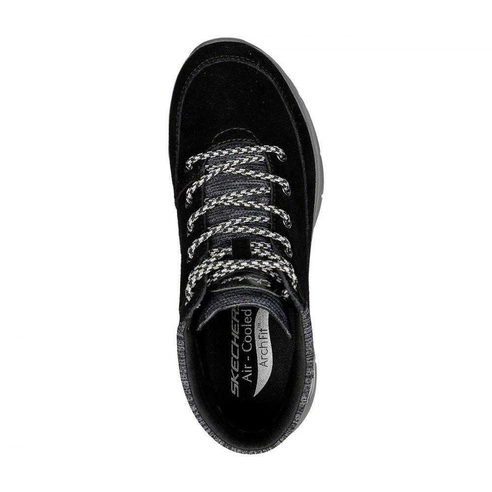Botin Mujer Arch Fit Smooth Negro Skechers-2
