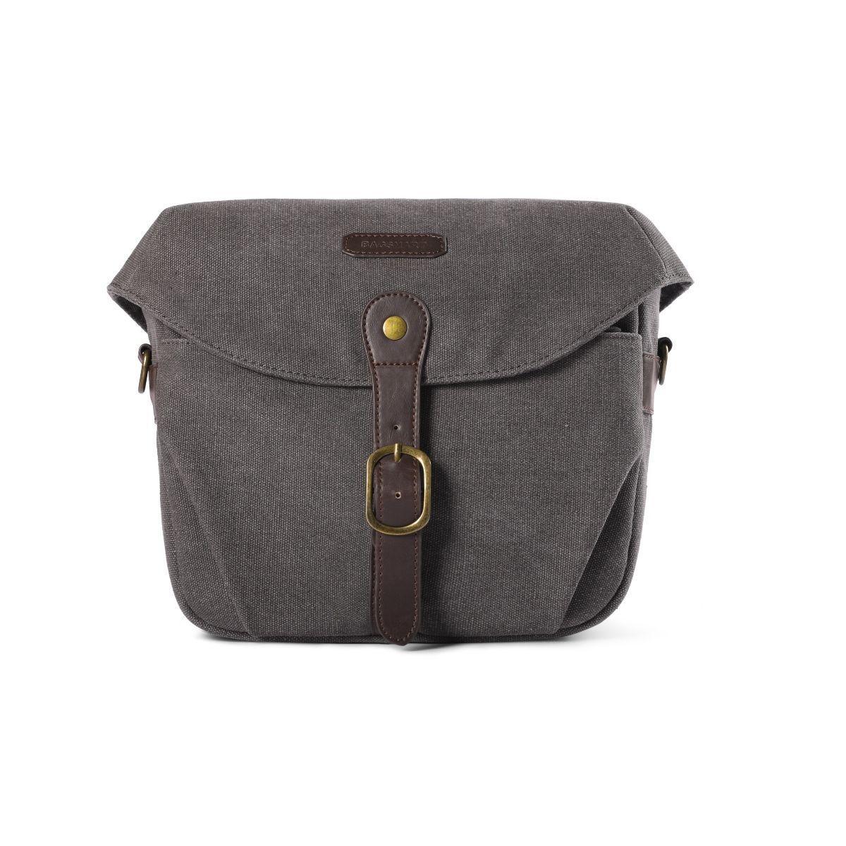 Bagsmart Bolso de hombro para cámara - Gris Claro-0
