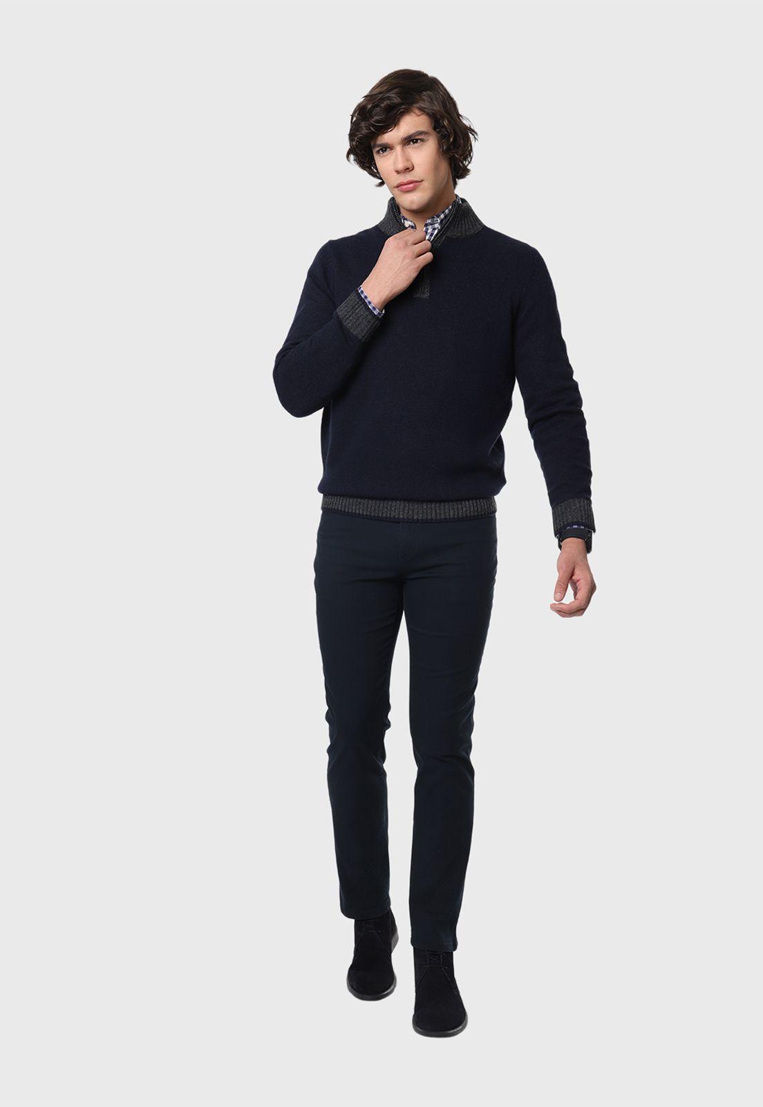Sweater Hombre Half Zipper Arrow-4