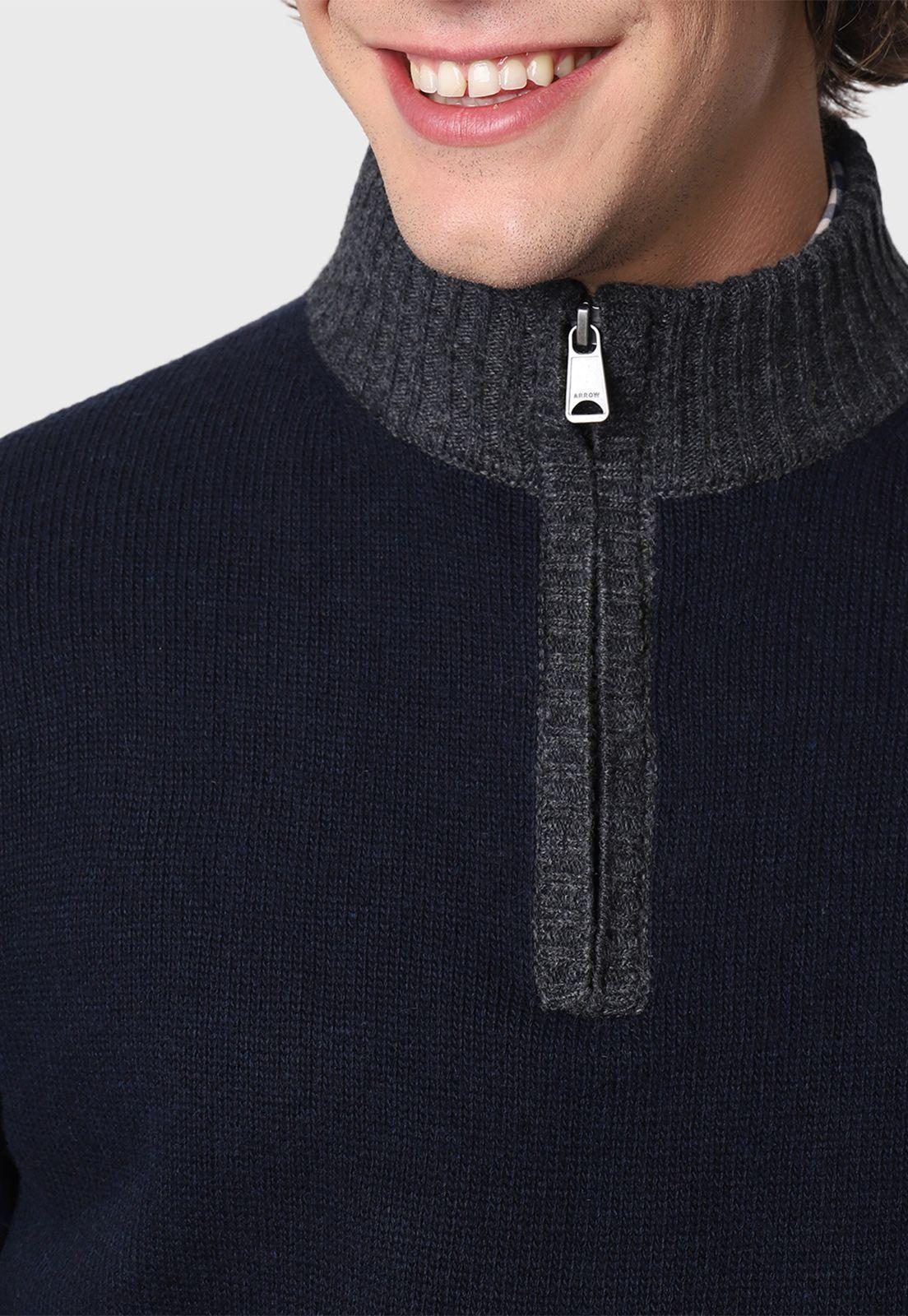 Sweater Hombre Half Zipper Arrow-2
