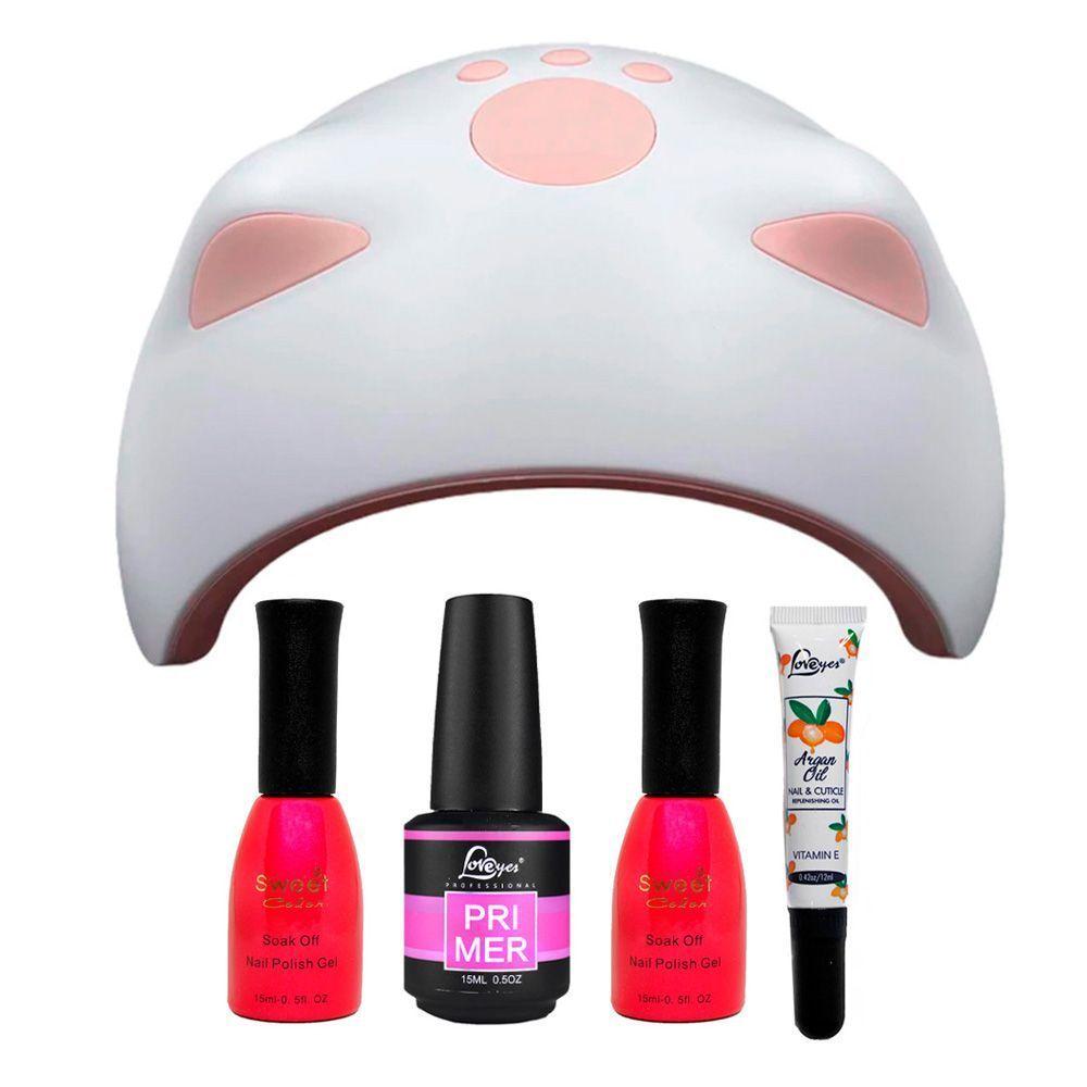 Set esmaltado permanente Sweet Color lámpara 60W-0