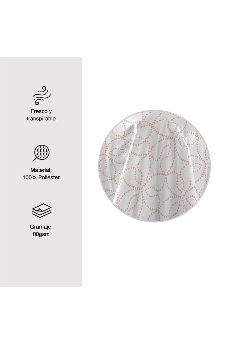 Juego de Sábanas de Microfibra 2 Plazas Estampado-10