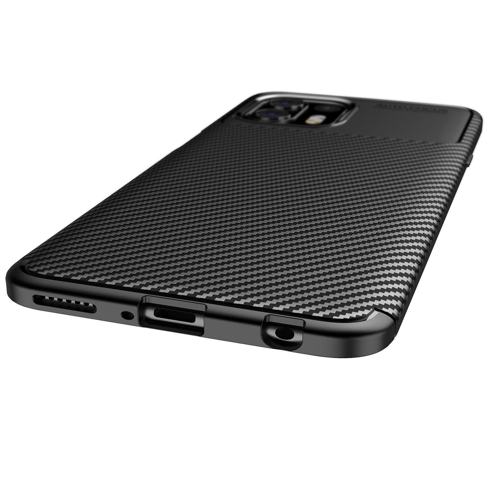 Carcasa Motorola Moto Edge 20 Lite / Carbono-4