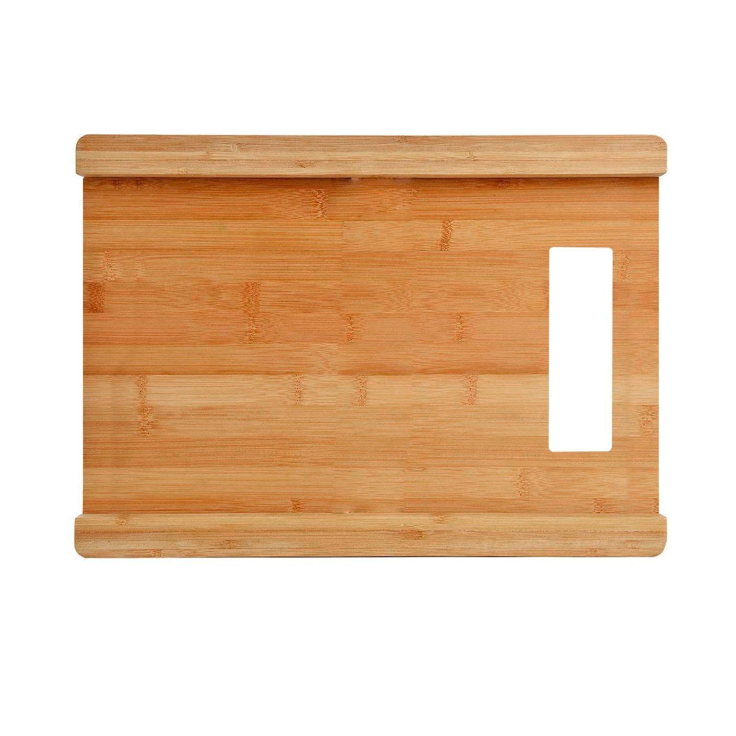 Tabla de Madera Acacia con Bandeja de Acero – Wayu-3
