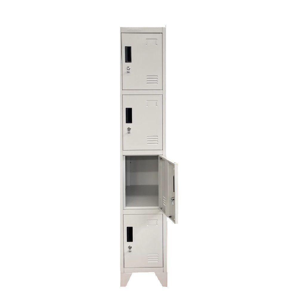 Locker Metálico 1 cuerpo 4 puertas-2