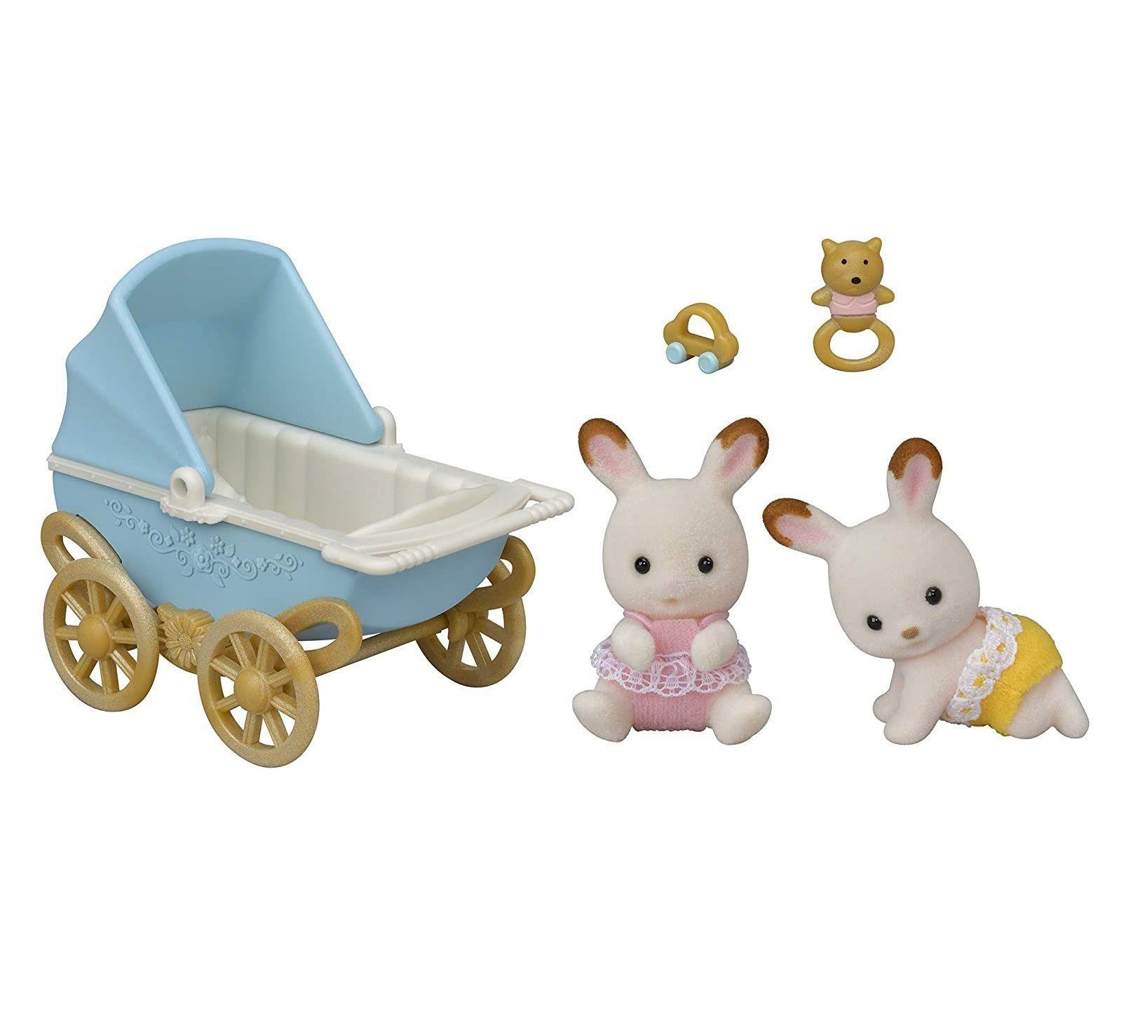 Chocolate Rabbit Carro De Paseos Sylvanian Families 5432-0