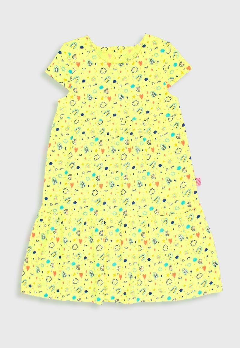 Vestido kids niña slub 323-0