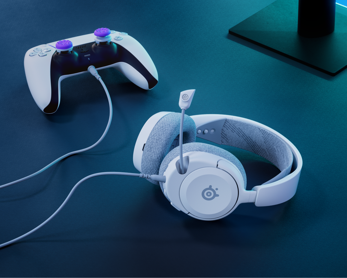 Audífonos Gamer SteelSeries Arctis Nova 1P, White-4