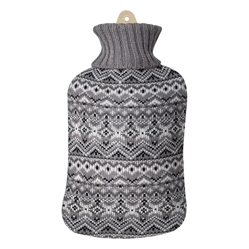 Guatero Thermica c/funda Tejido Gris 2 Lt Aprox-0