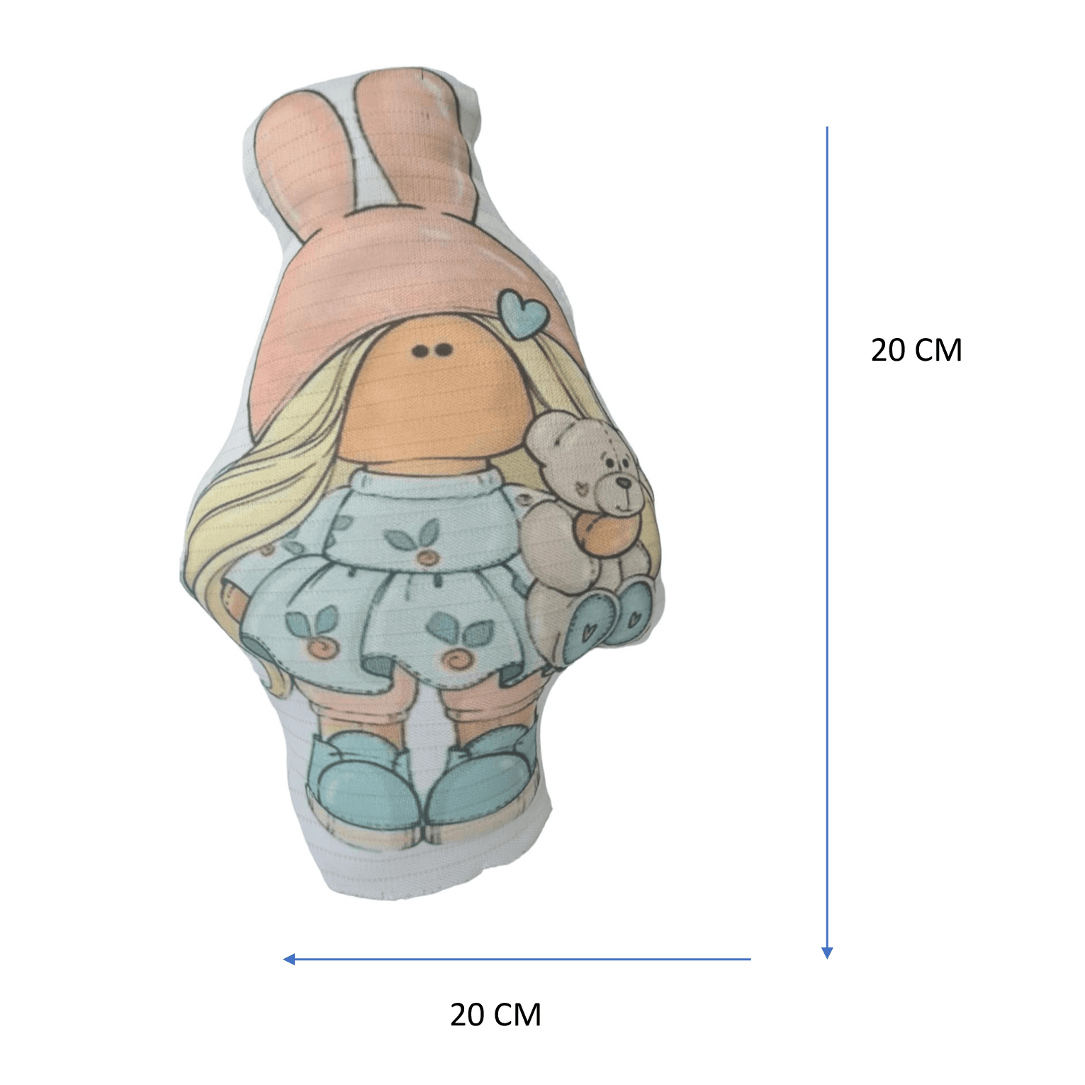 Cojín en Cobre Muñeca -1