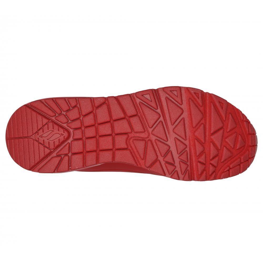 Zapatilla Mujer Uno Rojo Skechers-2