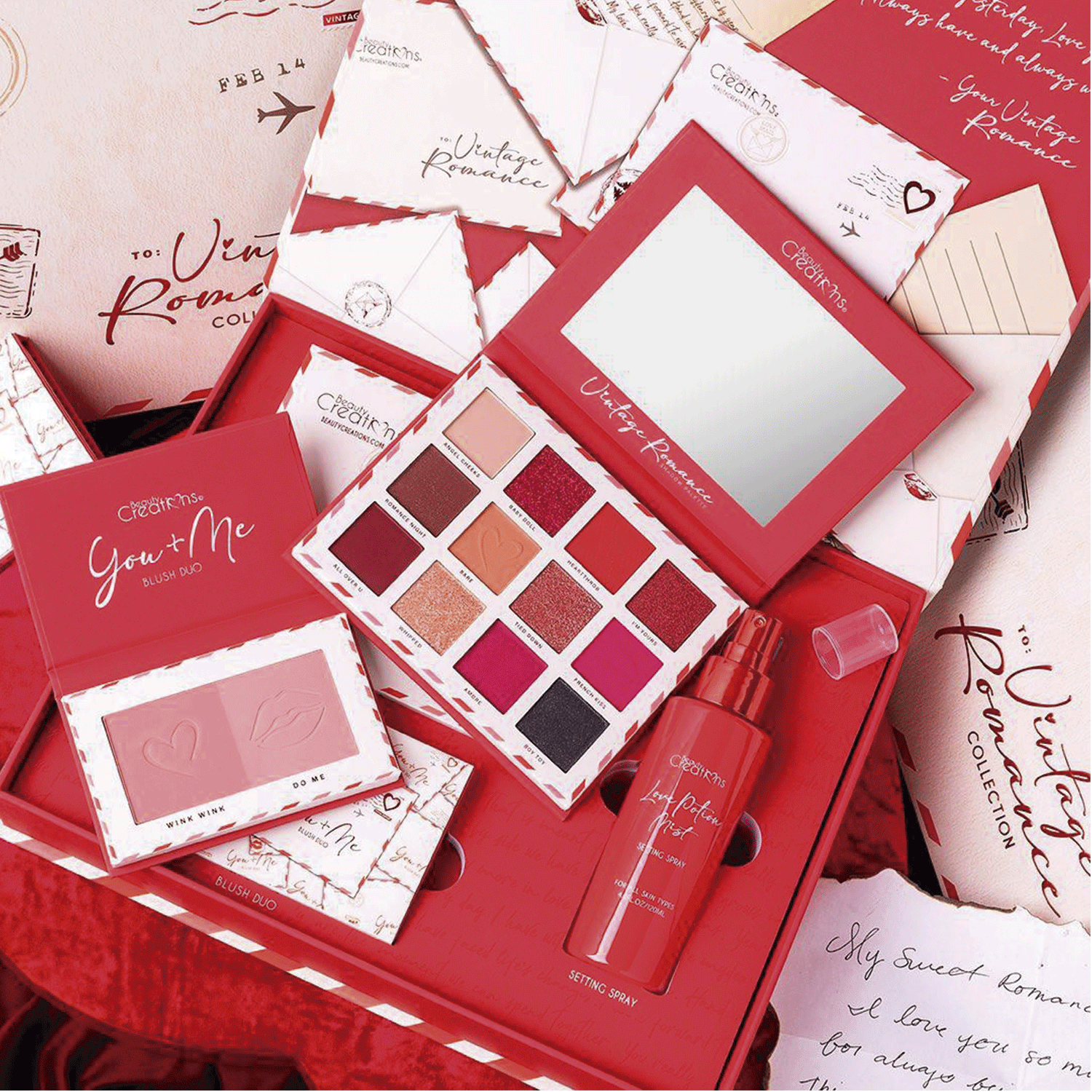 Paleta de sombras Vintage Romance-4