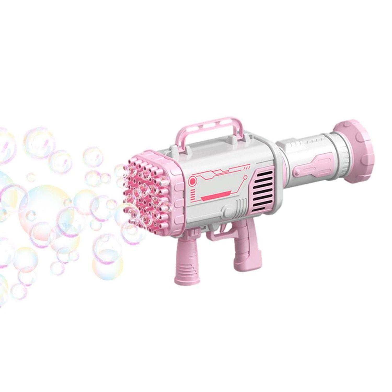 Máquina Para Burbujas Bazooka Bubble Gun 60 Agujeros-2