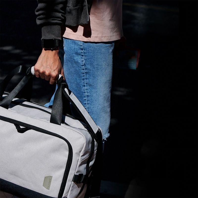 Bagsmart Maletín de viaje Falco para laptop de 15.6" - Gris-5