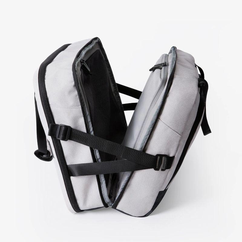 Bagsmart Maletín de viaje Falco para laptop de 15.6" - Gris-4