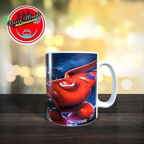 Taza Blanca De Grandes Héroes (big Hero 6)-0