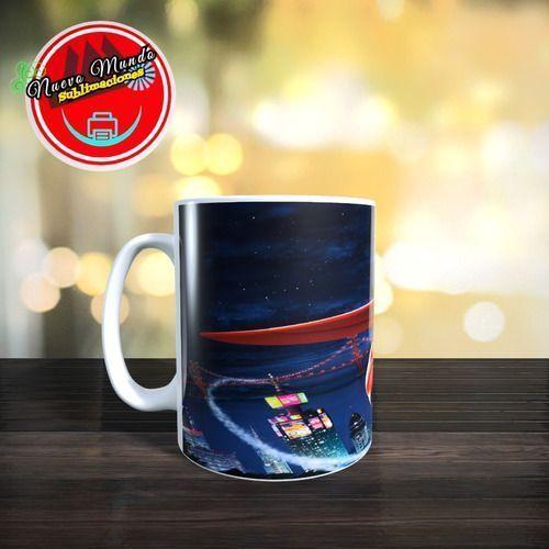Taza Blanca De Grandes Héroes (big Hero 6)-2