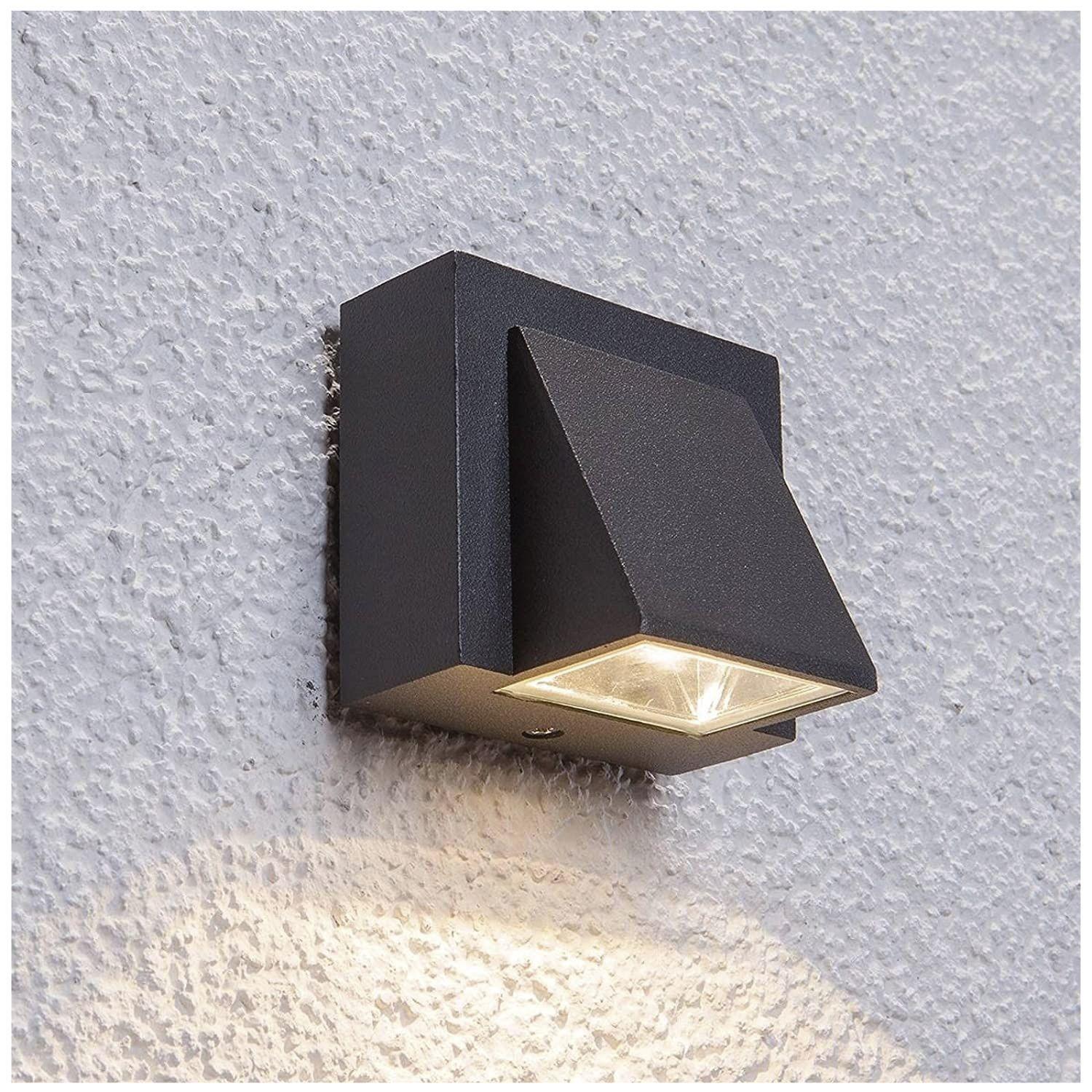 Apliqué LED Exterior Deco Negro 5W-5