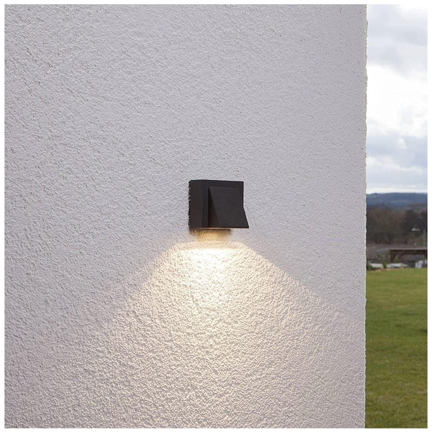 Apliqué LED Exterior Deco Negro 5W-7