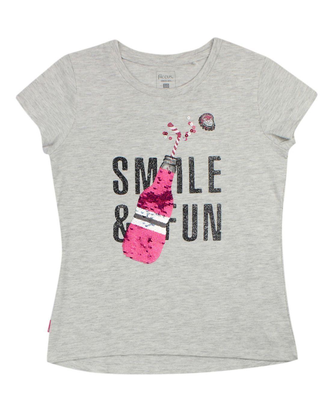 Polera Jr Niña Day To Day Lentejuelas Ficcus-4