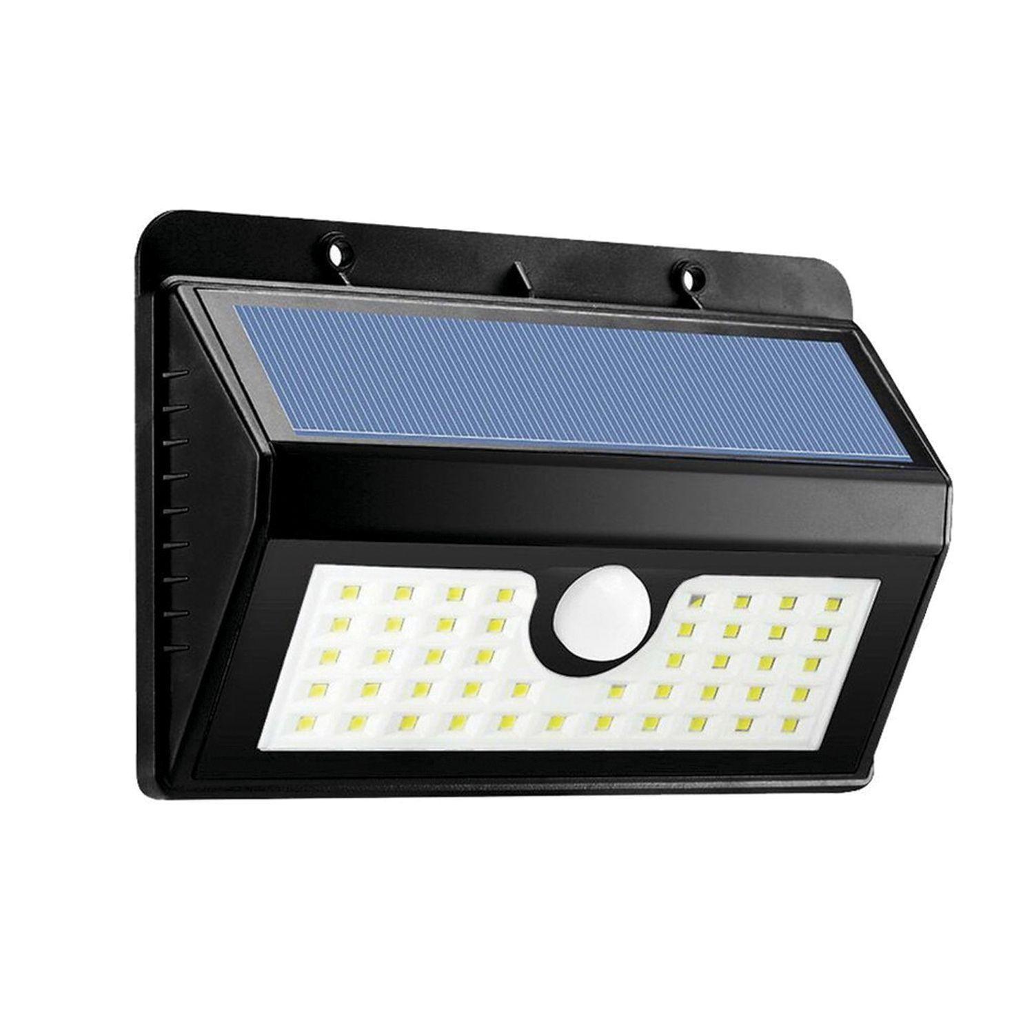Foco Solar Exterior LED Con Sensor 4W Luz Fría-2