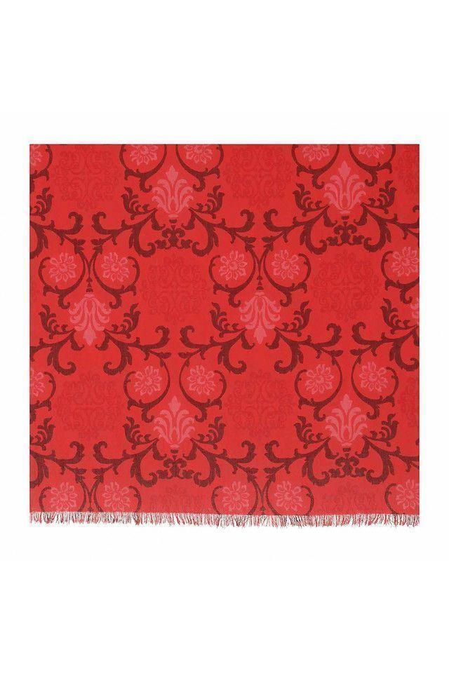Pañuelo Liso Rojo Folk Fire Rococo Humana-1