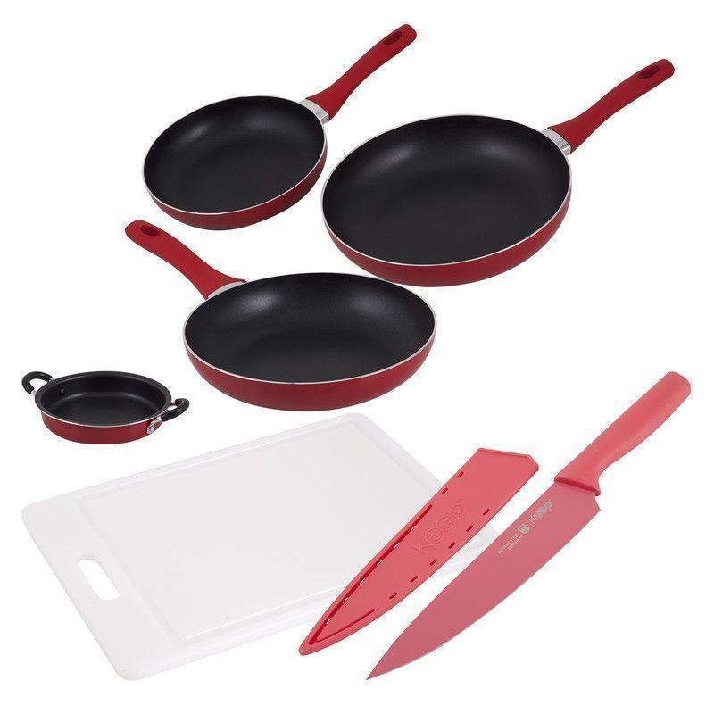 Set de Sartenes + Utensilios  6 Piezas AH66 - ArtHome-0
