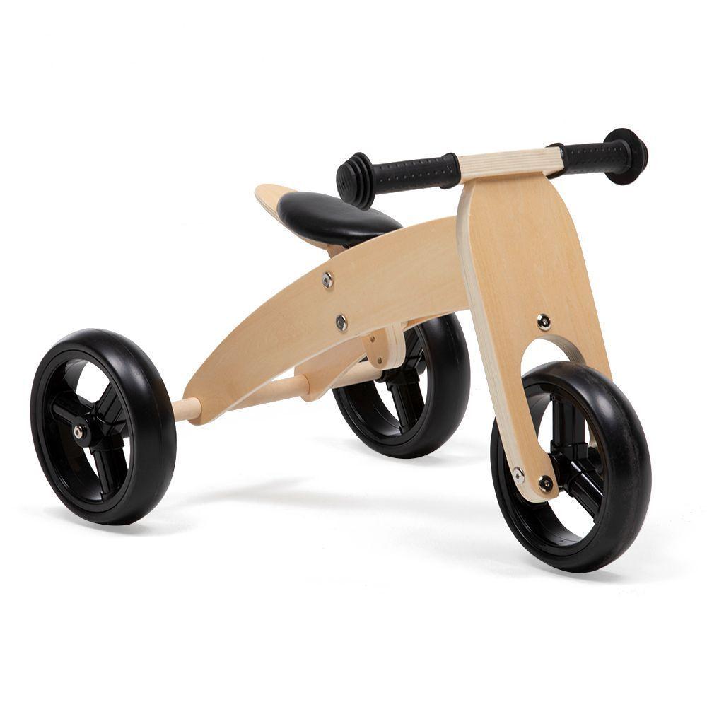 Triciclo 2 en 1 Madera-0