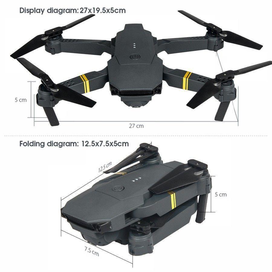 Dron 4k Ultra Hd Doble Cámara  Control Remoto Wifi-5