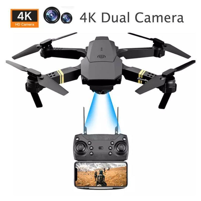 Dron 4k Ultra Hd Doble Cámara  Control Remoto Wifi-2