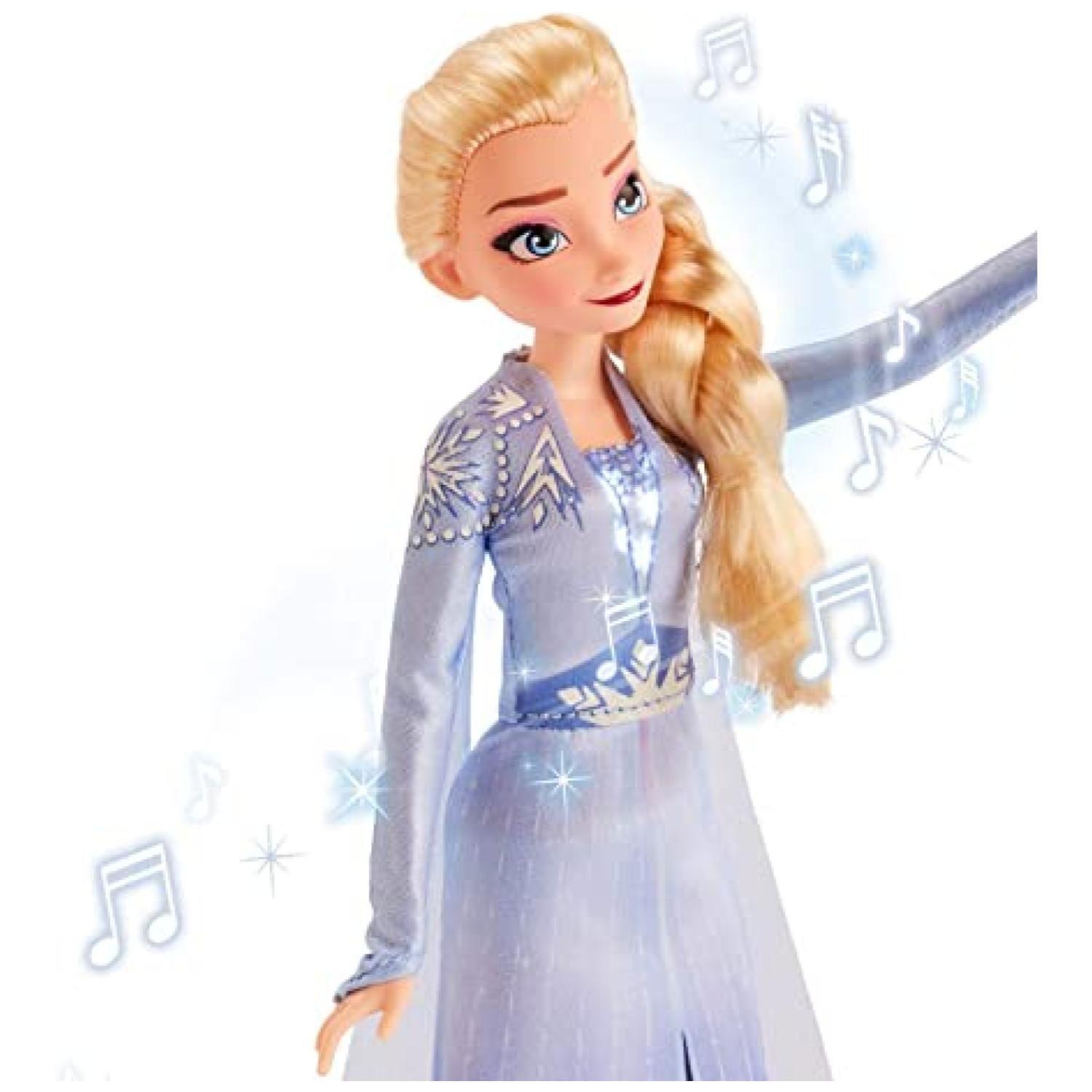 Juguete Figura De Accion Elsa Cantante Frozen II Hasbro-2