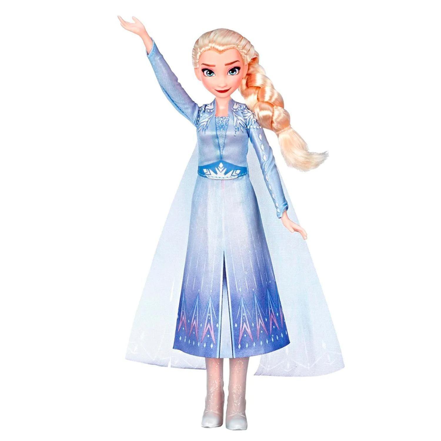 Juguete Figura De Accion Elsa Cantante Frozen II Hasbro-0