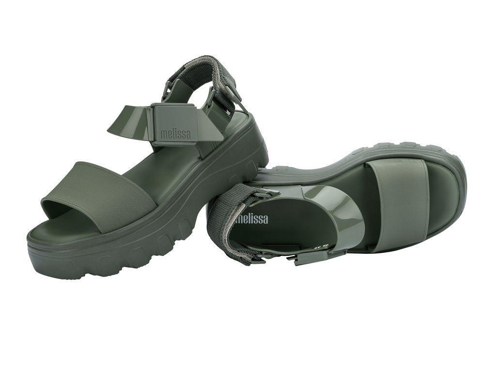 Sandalia Kick Off Sandal Verde Melissa-2