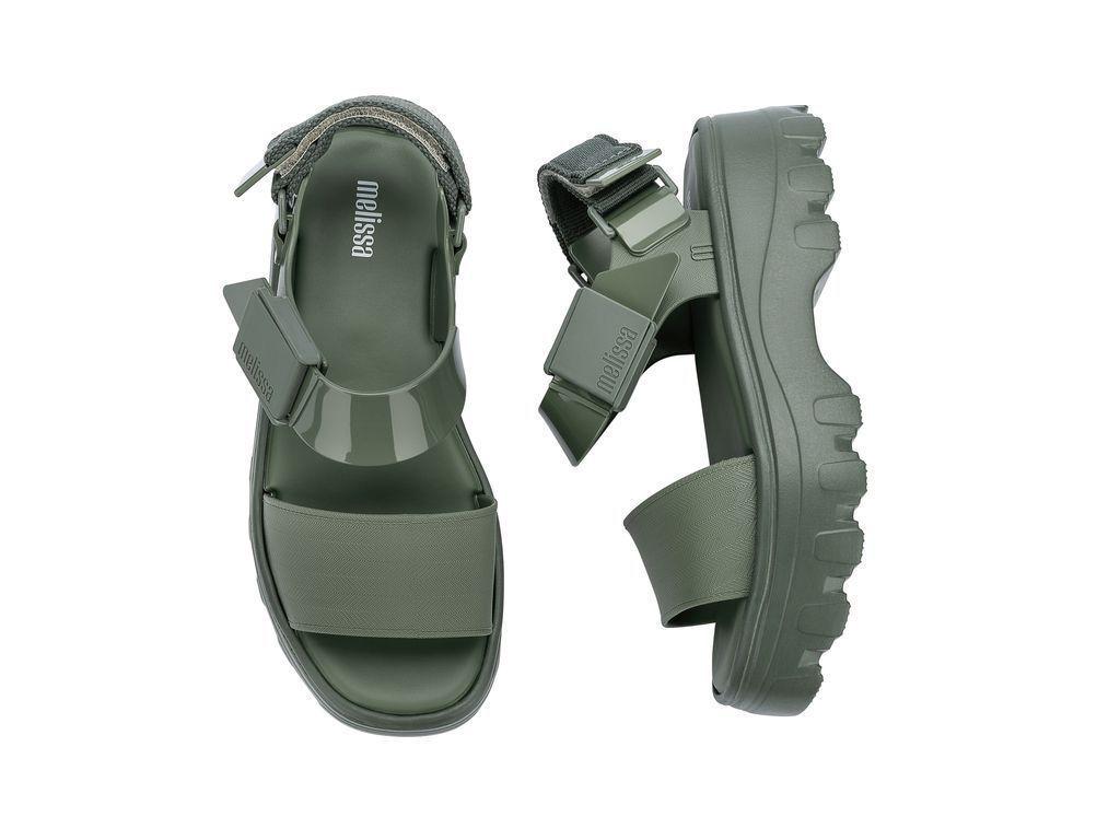 Sandalia Kick Off Sandal Verde Melissa-4