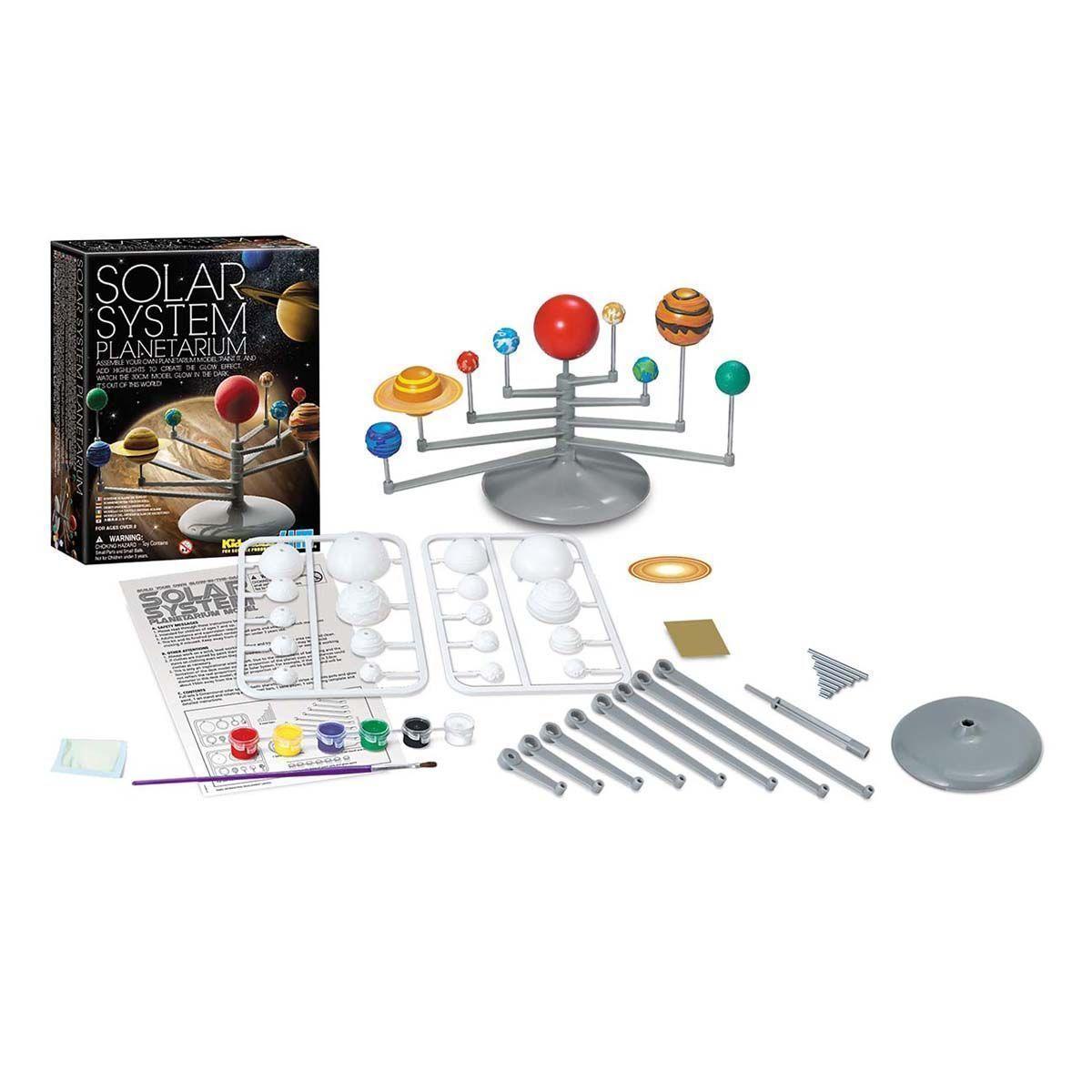 SISTEMA SOLAR - JUEGO KIT PARA ARMAR Y PINTAR - 4M-2