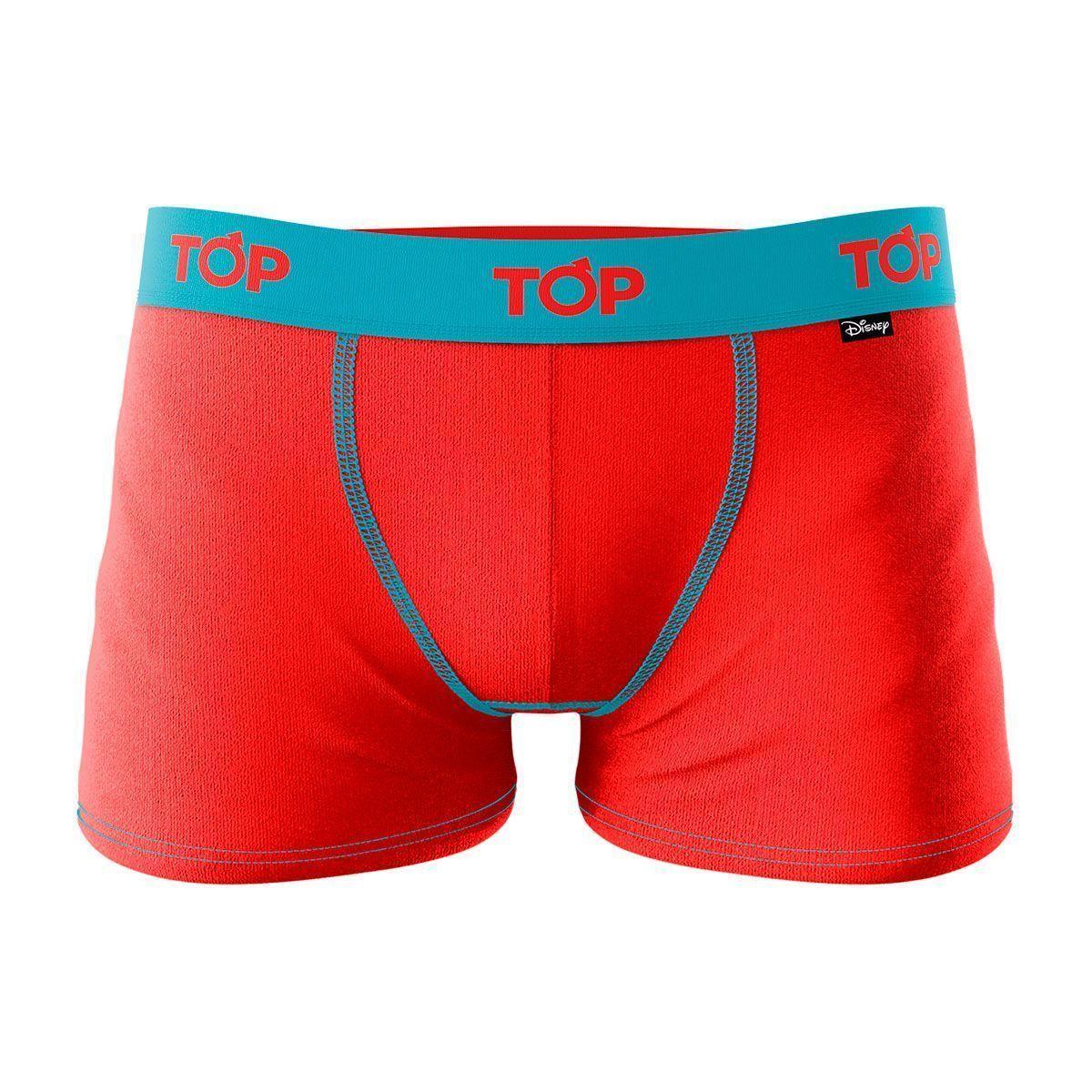 Boxer Niño Algodón Top Disney Pack 4-4