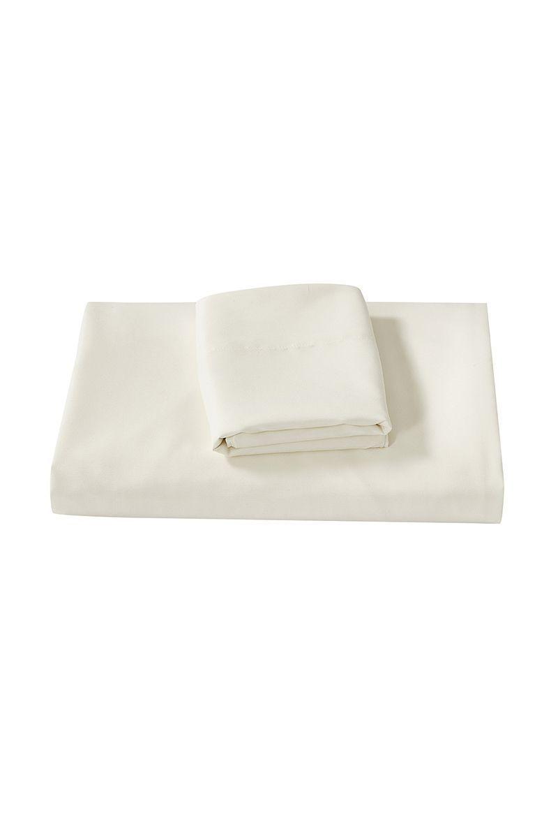 Sábanas de Microfibra Ellie King Blanco-5