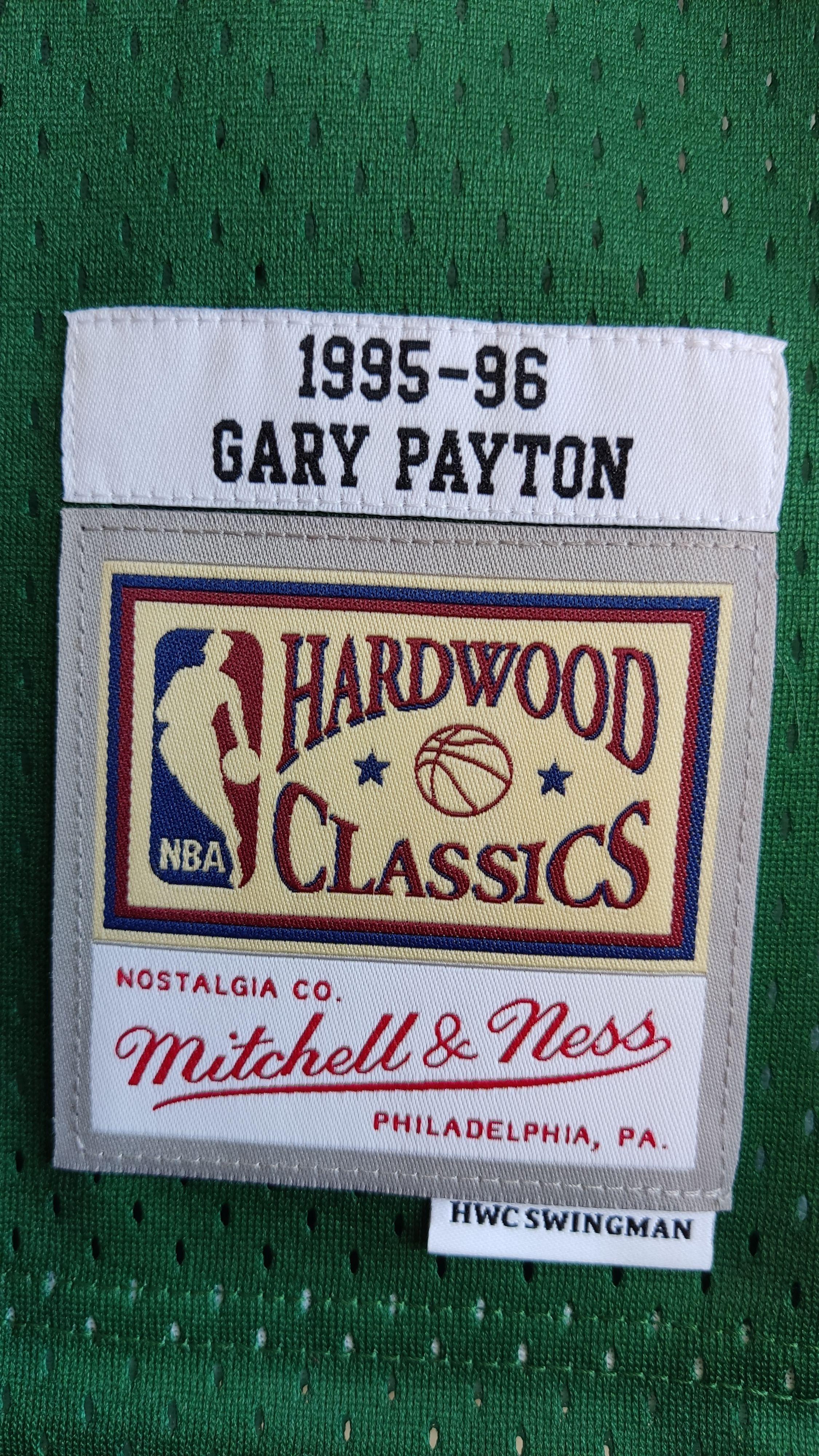 Camiseta NBA Gary Payton Seattle SuperSonics-4