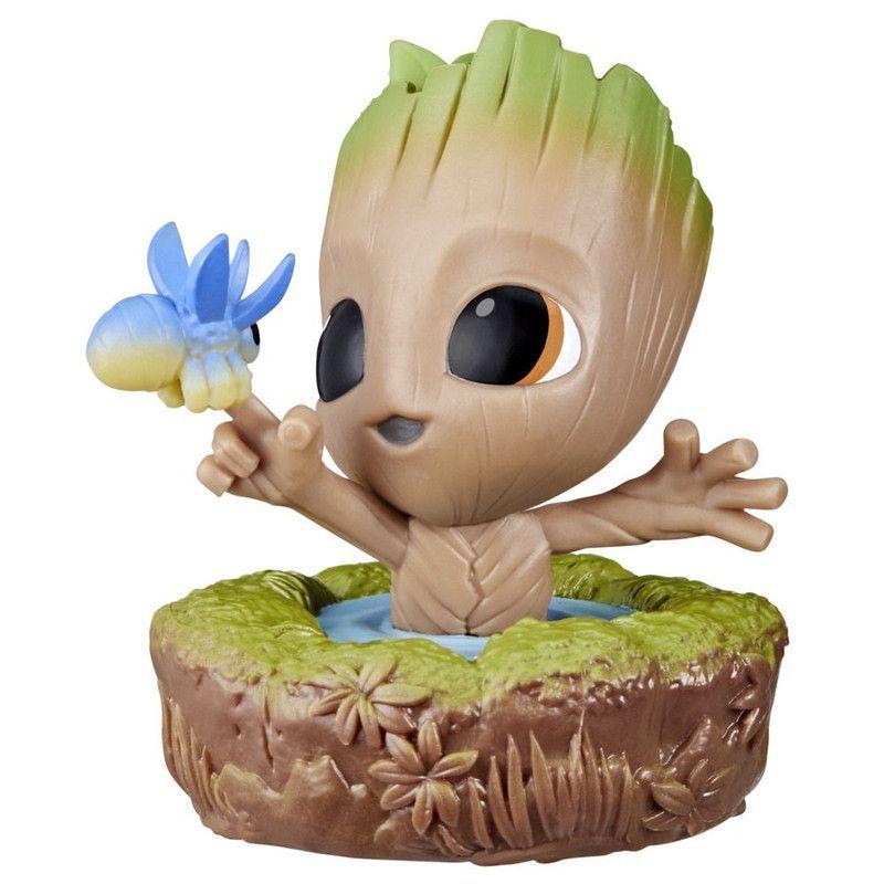 Figura de Acción Marvel I Am Groot Hora del baño-0