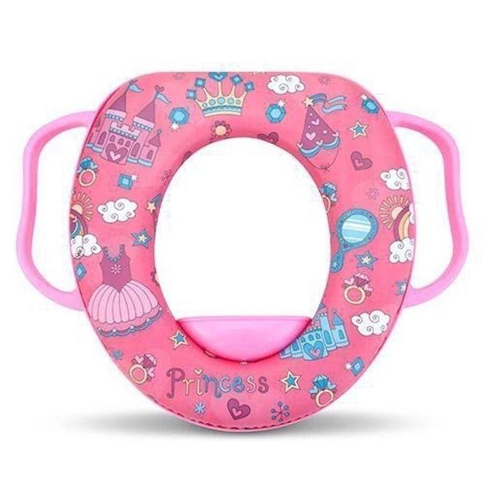 Adaptador Para Inodoro Wc Asiento Con Asas Para Niña-0