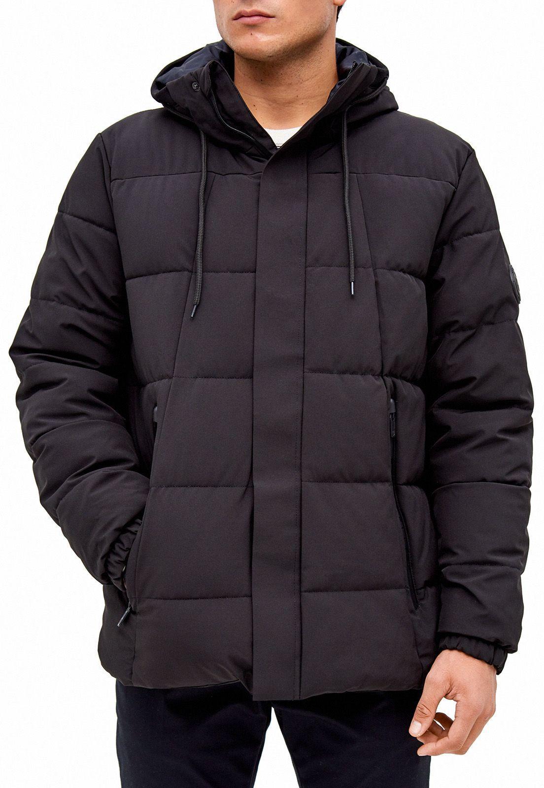 Parka puffer negra-0