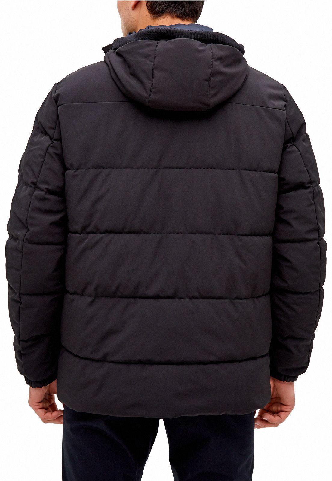 Parka puffer negra-1