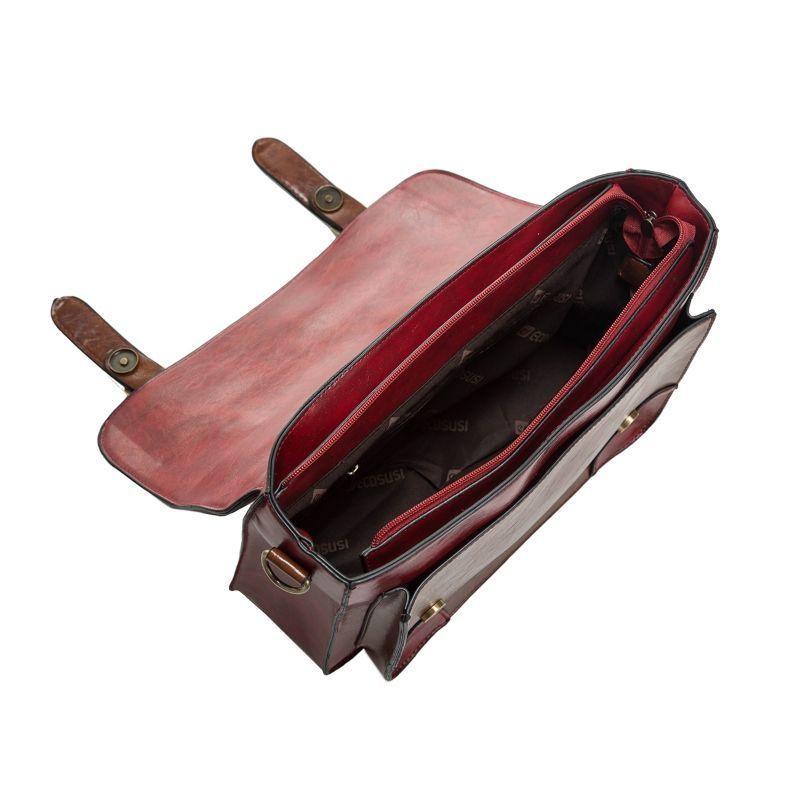 Ecosusi Bolso & bandolera BRIEFE para laptop de 13” - Rojo-4