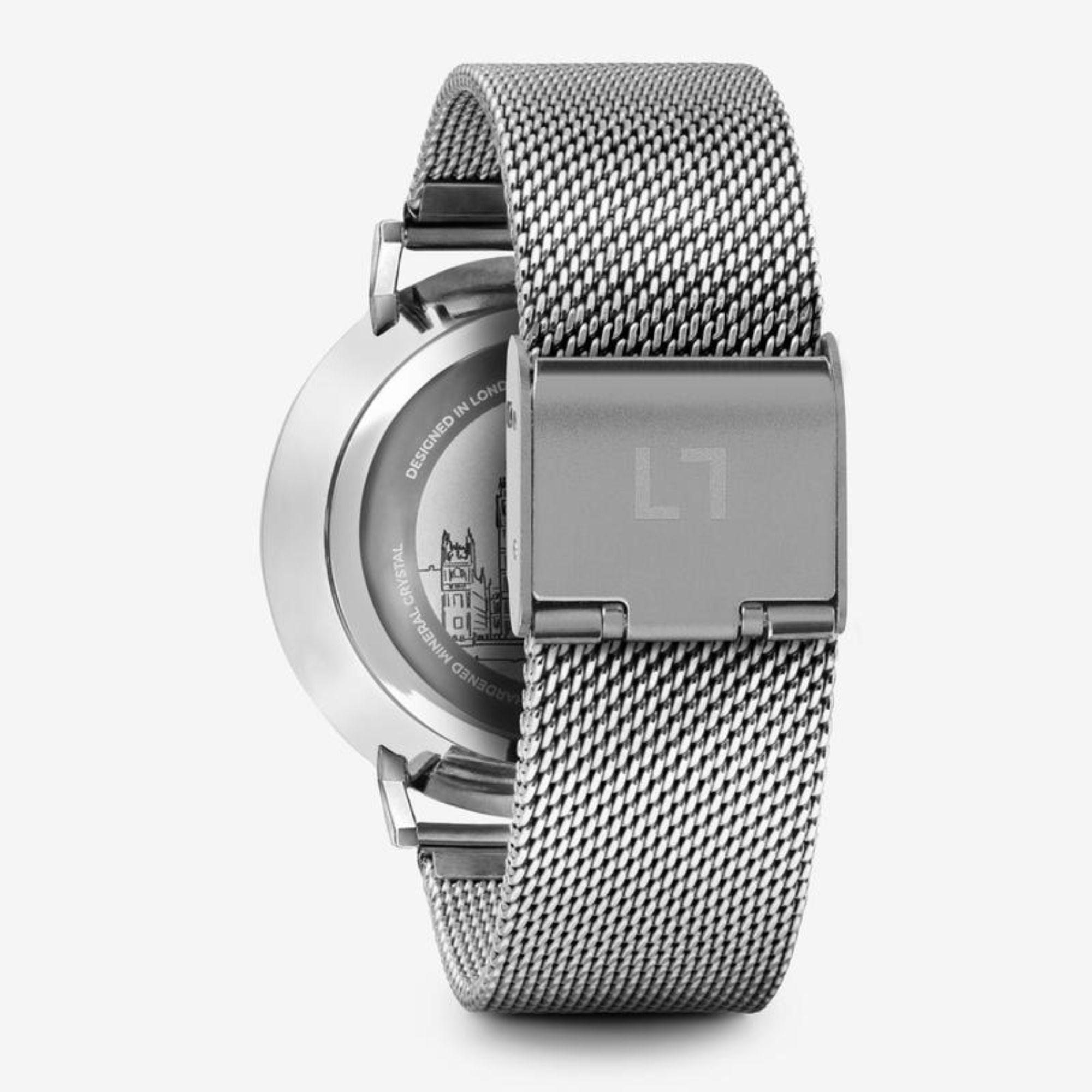 Reloj Mujer Mayfair Silver Pink MILLNER-1