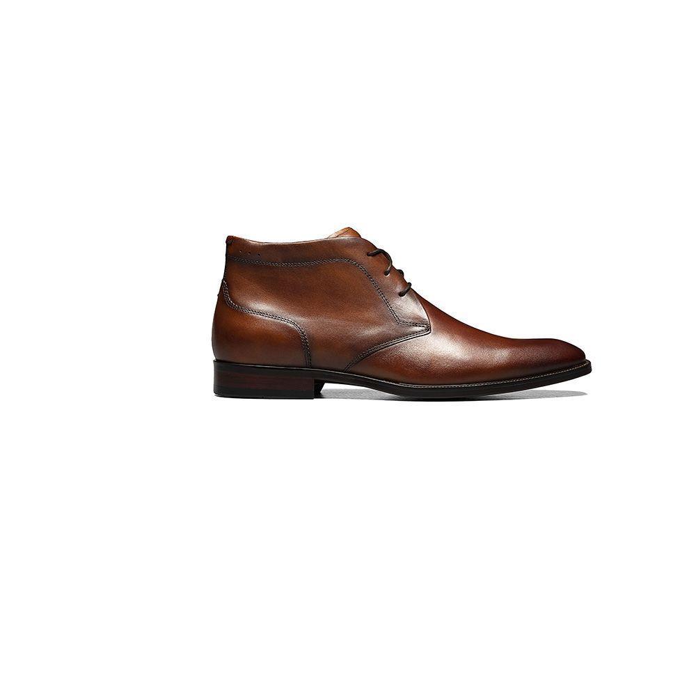 Botines Sorrento Plain Toe Chukka Cognac-2