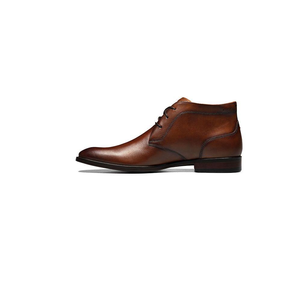 Botines Sorrento Plain Toe Chukka Cognac-1