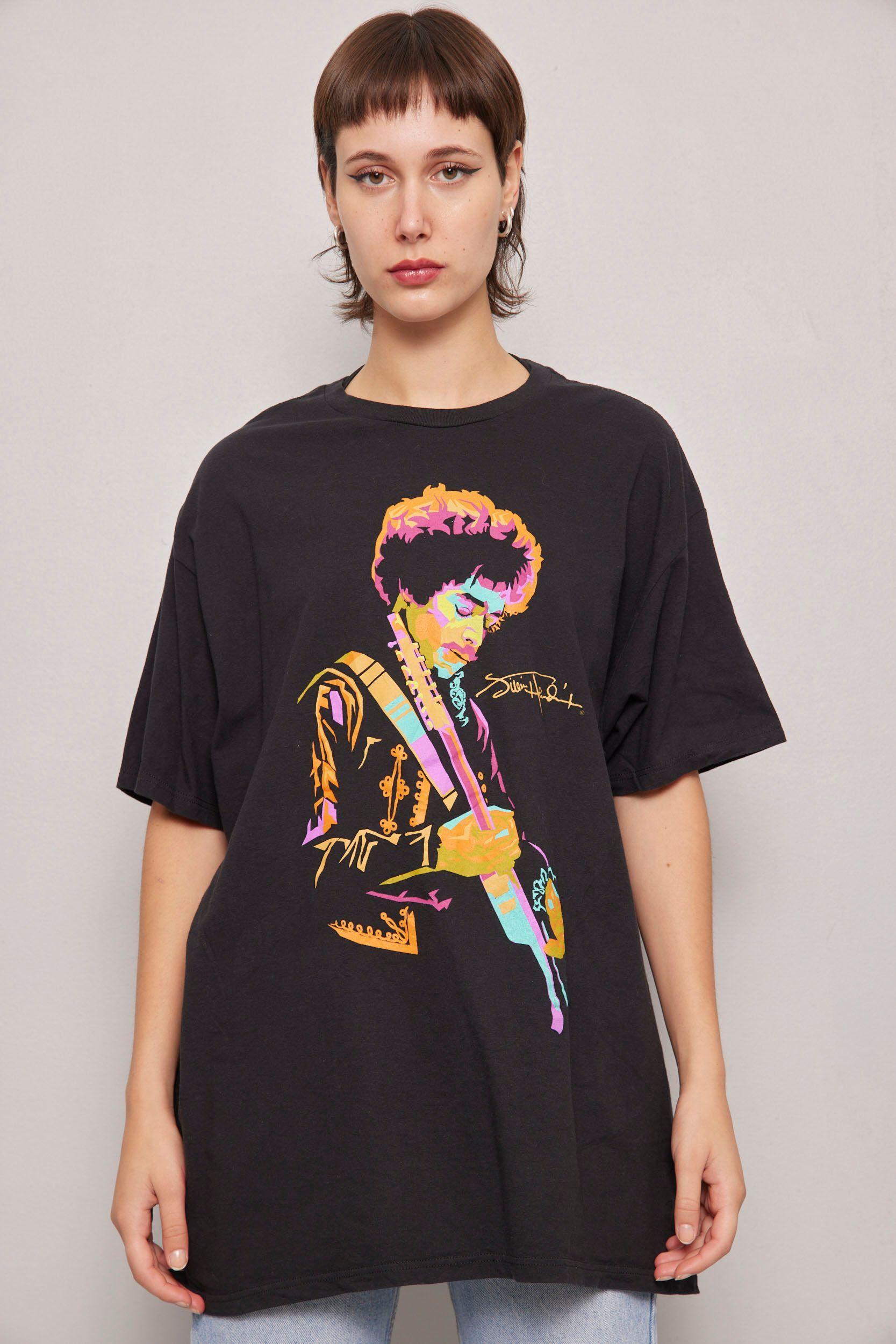Polera casual  negro authentic hendrix talla 2XL-0