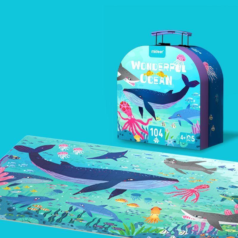 Maleta Puzzle Oceano Fantástico-2