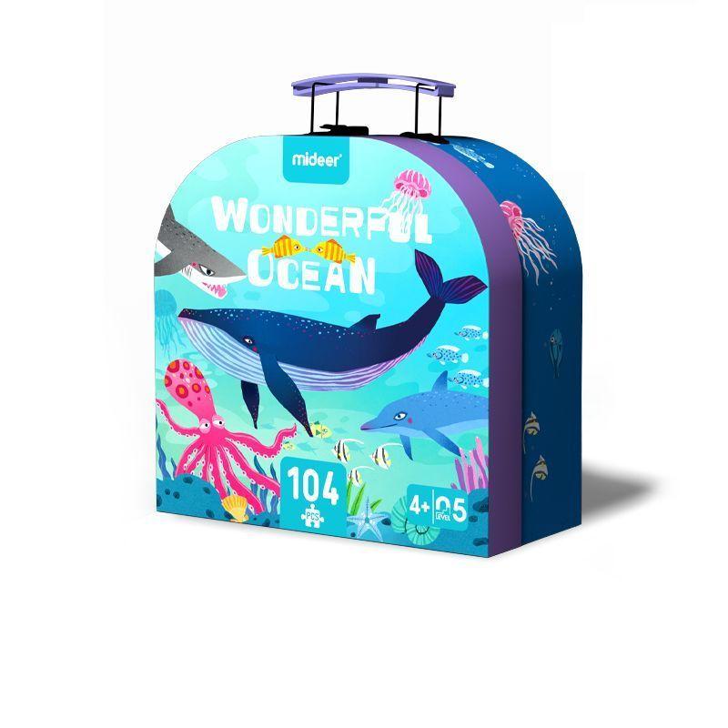 Maleta Puzzle Oceano Fantástico-0