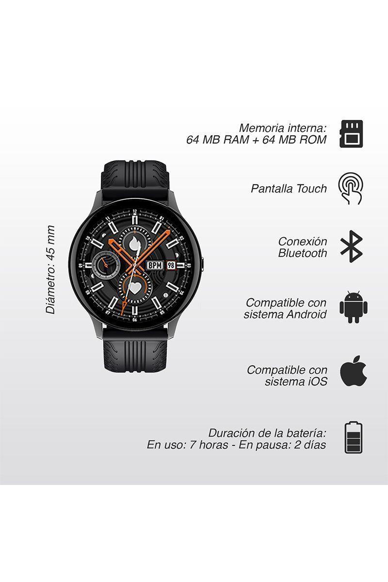 Reloj Inteligente Smartwatch S8 Negro-2